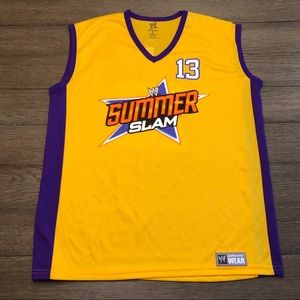 WWE 2013 Summerslam LA Lakers Basketball Jersey